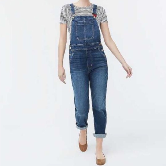J. Crew Pants - J Crew Denim Jean Overall Sz M NWT